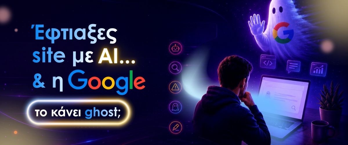 Έφτιαξες site με AI αλλά δεν εμφανίζεται στη Google; Δες τι συμβαίνει πραγματικά