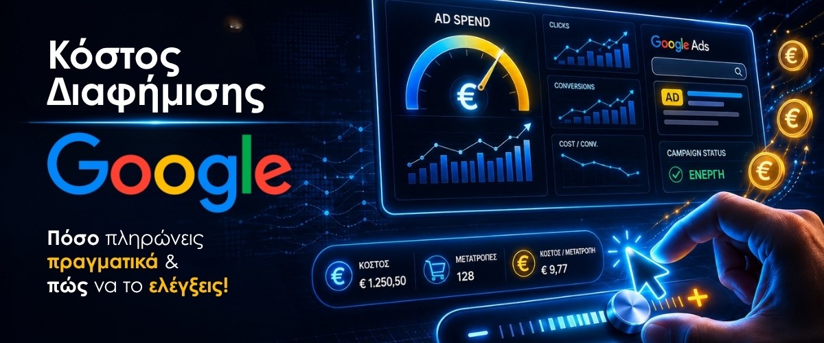 Κόστος Διαφήμισης Google: Πόσο πληρώνεις πραγματικά και πώς να το ελέγξεις