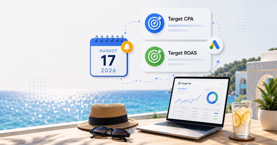 Η αλλαγή σε Target CPA και Target ROAS στις 17 Αυγούστου 2026, θα επηρεάσει τις καμπάνιες σας στο Google Ads;