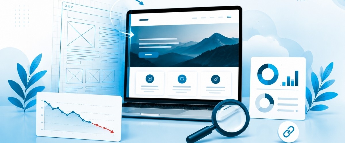 Σχεδιάζετε redesign ιστοσελίδας; Δείτε τι πρέπει να ελέγξετε πριν χάσετε οργανική επισκεψιμότητα